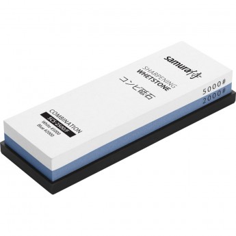 Камень точильный SAMURA водный комбинированный 2000/5000 SCS-2500/F-K Камень точильный SAMURA водный комбинированный 2000/5000 SCS-2500/F-K