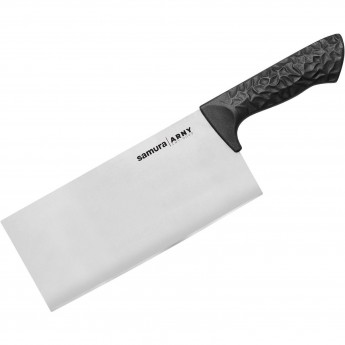 Азиатский кухонный топорик SAMURA ARNY 209 мм, ТЭП черный, AUS-8 с галт. SNY-0040B/K Азиатский кухонный топорик SAMURA ARNY 209 мм, ТЭП черный, AUS-8 с галт. SNY-0040B/K