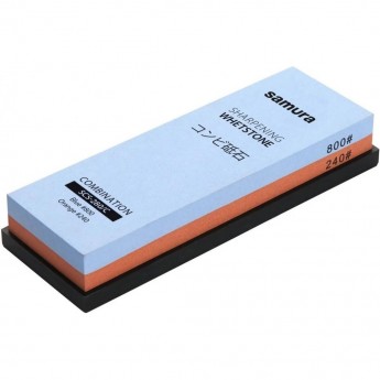 Камень точильный SAMURA водный комбинированный 240/800 SCS-280/С-K Камень точильный SAMURA водный комбинированный 240/800 SCS-280/С-K