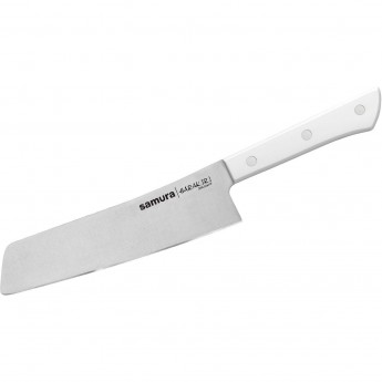 Современный накири SAMURA HARAKIRI 174 мм, коррозионностойкая сталь, ABS пластик